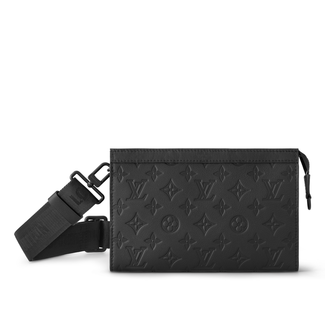 Gaston Wearable Wallet Monogram Shadow Leather - Bags | LOUIS VUITTON